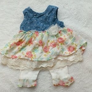 Sweet 2 piece baby outfit set